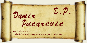 Damir Pucarević vizit kartica